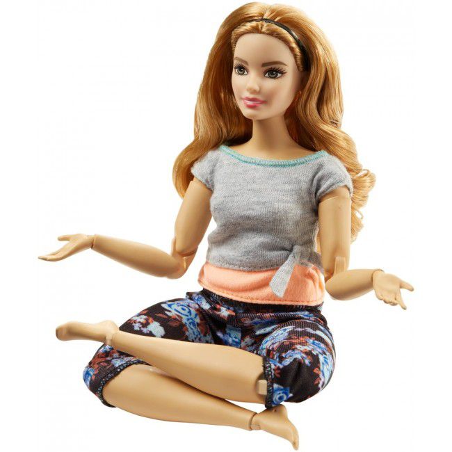 Кукла Barbie Двигайся как я Рыжая
