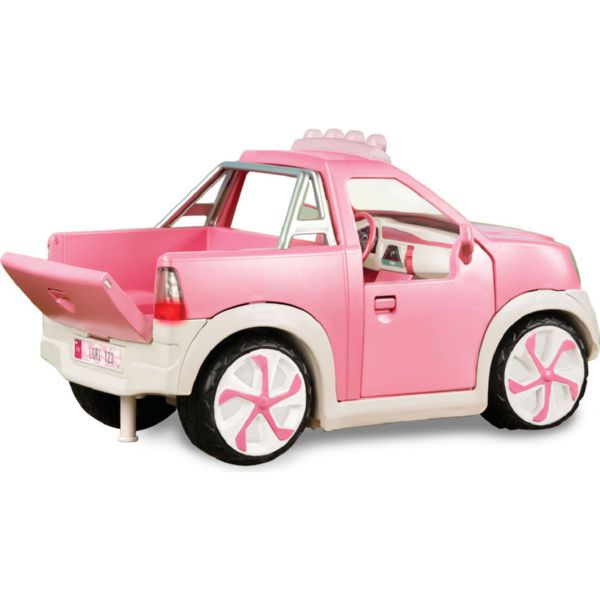 LORI Транспорт для ляльок - Джип (рожевий) з FM радіо