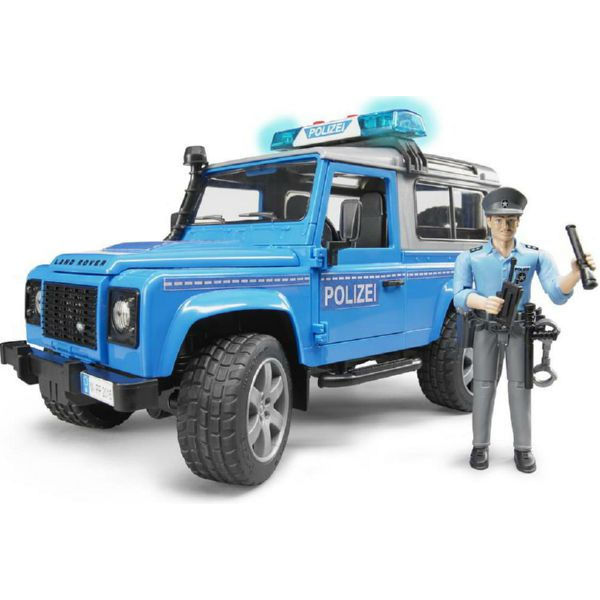 Джип Полиция Land Rover Defender Bruder