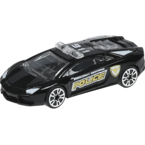 Машинка Same Toy Model Car поліція чорна SQ80992-But-3