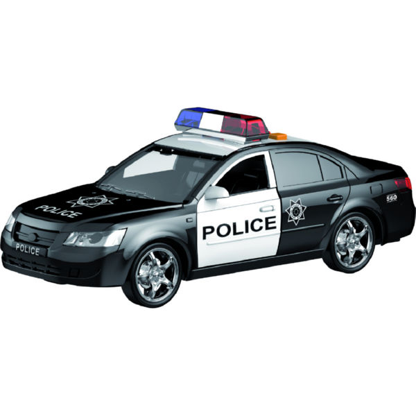 Машинка инерционная 1:16 Wenyi Полиция со звуком и светом