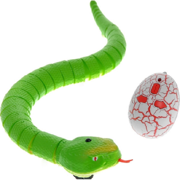 Змея с пультом управления ZF Rattle snake (зеленая)