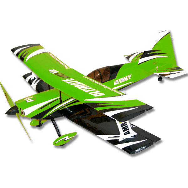 Самолёт р/у Precision Aerobatics Ultimate AMR 1014мм KIT (зеленый)