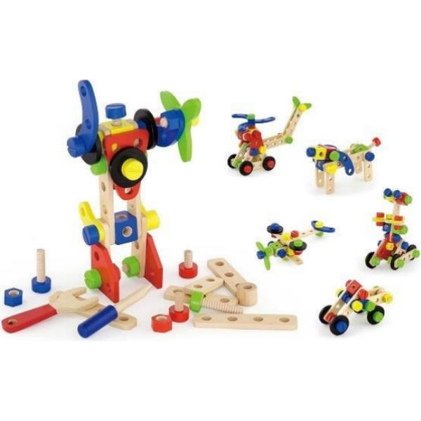 Игровой набор Viga Toys Строительные блоки 68 деталей (50382)