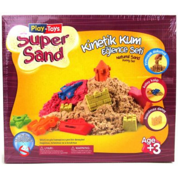 Кинетический песок "Super Sand" с песочницей 8188