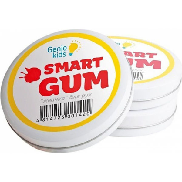 Пластилін Genio Kids-Art для ліплення Smart Gum синій (HG01-4)
