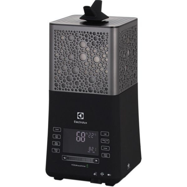 Зволожувач повітря Electrolux EHU-3810D ультразвукової, 6.3 л, 50м2, іонізатор, аромакапсула, чорний