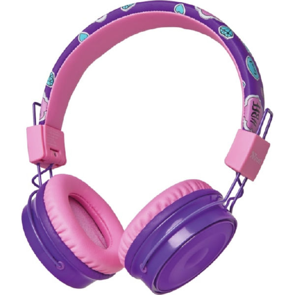 Наушники Trust Comi Kids Over-Ear Purple