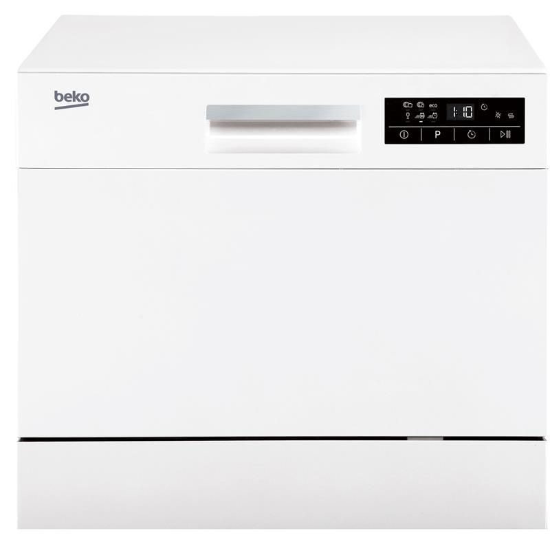 Посудомоечная машина компактная Beko DTC36610W -Вх44 см/6 компл/6 прогр/дисплей/белый