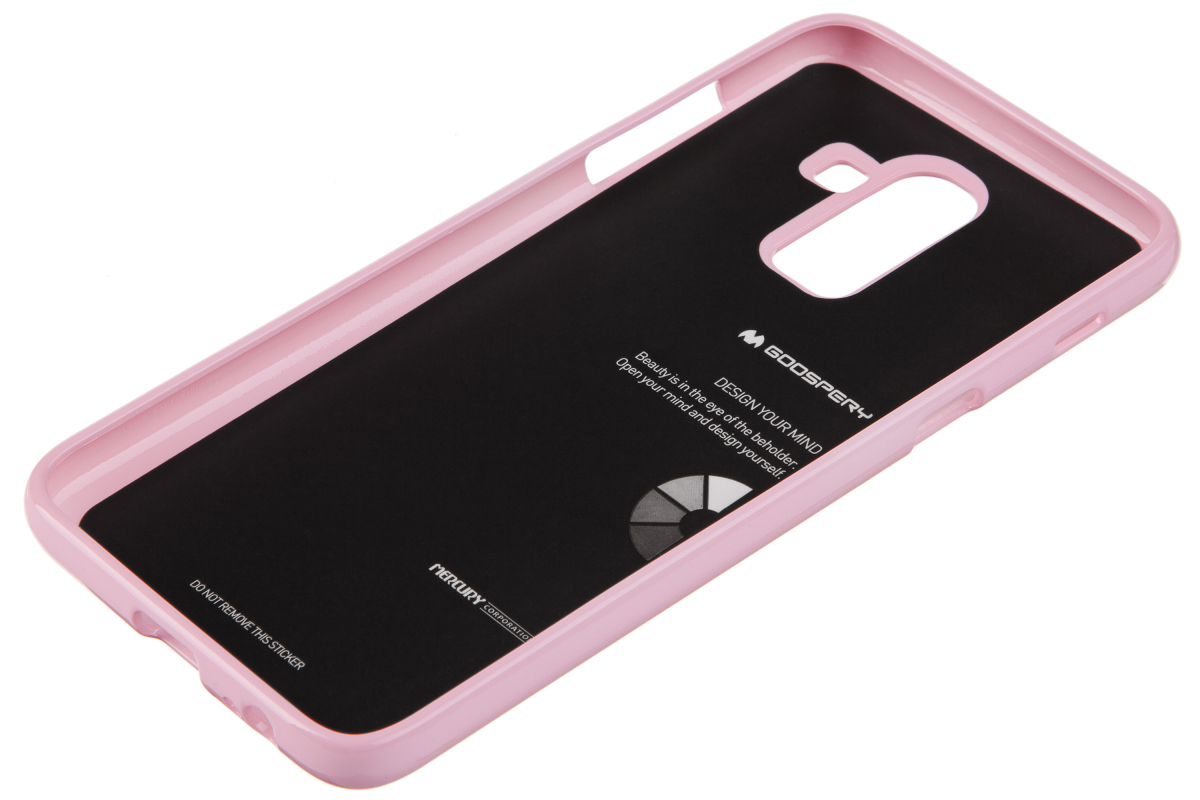 Чехол Goospery для Samsung Galaxy J8 (J810), Jelly Case, PINK