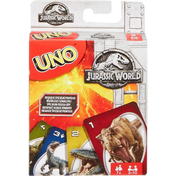 Карточная игра UNO Парк Юрского периода